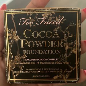 Too faced cocoa powder foundation